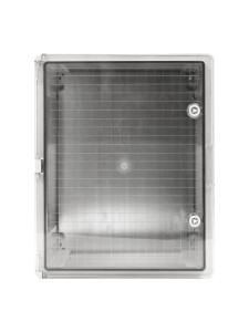 ПАНЕЛЬ ABS С ПЛАСТИКОВОЙ ПРОЗРАЧНОЙ КРЫШКОЙ 40X50X24