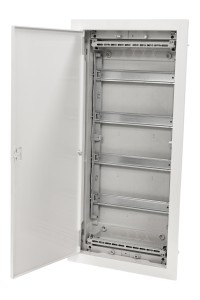 U48FPW IT, Щит встраиваемый мультимедийный, 4 ряда, белая дверца, IP30