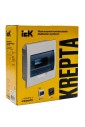 KREPTA 3 Корпус пластиковый  ЩРВ-П- 8 IP41 белый ИЭК