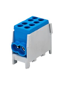 Клемма распределительная КСР с двойным винтом 2x25/2x16 синяя EKF PROxima