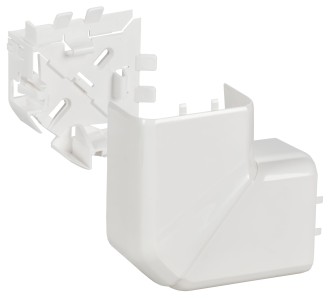 DLP Угол плоский 90град для кабель-каналов 80х35 80х50 белый