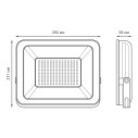 Прожектор светодиодный Gauss Elementary 150W 12750lm IP65 6500К ПРОМО G2 черный 1/10