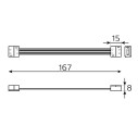 Коннектор Gauss Basic для LED-ленты 10 mm RGB 5050 IP65 1/450