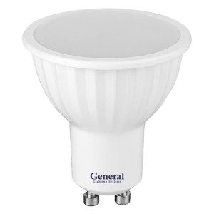 Лампа Светодиодная General GLDEN-MR16-10-230-GU10-4500 1/10/100