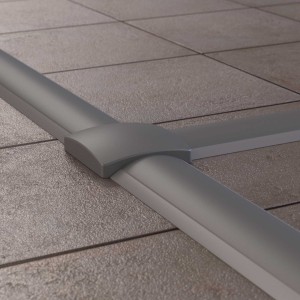 Напольный канал 75x17 мм CSP-F, серый DKC