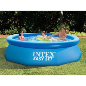 28122NP Бассейн надувной круглый EASY SET 305х76см с фильтр-насосом 1250 л/ч INTEX