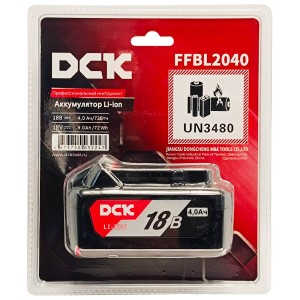Аккумулятор FFBL2040 (18V / 4.0Ah) DCK (FFBL2040)