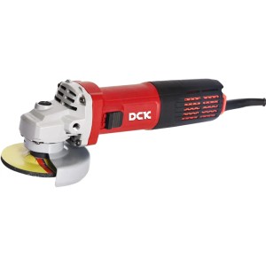 Машина шлифовальная угловая DCK KSM10-125, 1100Вт, 125мм, пылезащита, усиленые шестерни.