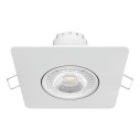 Светильник Gauss Downlight квадрат 6W 520lm 4000K 100-265V IP20 монтаж Ø65 90*56мм белый LED 1/40