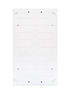 Щиток 36 мод настенный FRAME, белый с прозрачной дверцей, с 4 шинами PEN (2шт на 8 отв. и 2шт на 10 отв.) DKC