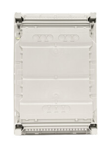 Щит скрытой установки Multimedia  (506х348х89), IP 30// Hager - Volta (Белая дверь с перфорацией)