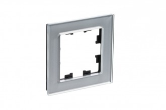 ATLASDESIGN NATURE 1-постовая РАМКА, СТЕКЛО АЛЮМИНИЙ