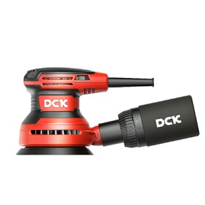 Машина шлифовальная эксцентриковая DCK KSA02-125, 380Вт, 125мм. регул. об. 4000-14000, амл 3,5мм