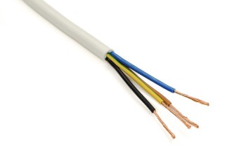 Провод ПВС 4*0,75 БЕЛЫЙ