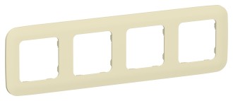 FLITE Рамка 4-местная РУ-4-А-ФлН навахо IEK