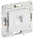 SKANDY Розетка компьютерная RJ45 кат.5E SK-K01W арктический белый IEK