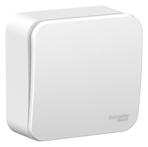 BLANCA О/У 1-клавишный ВЫКЛЮЧАТЕЛЬ (сх.1) ИЗОЛ.ПЛ., 6А, 250В, БЕЛЫЙ