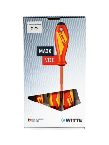 Набор диэлектрических отверток MAXX VDE 5 пр. SB/PZ1+2