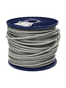 DIN 3055 Трос сталь в ПВХ SWR M 5 PVC М 6 (100м)