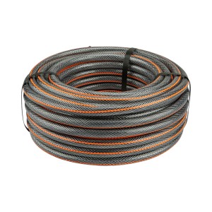 Шланг поливочный ПВХ 3-х слойный армированный 1/2" 25м Стандарт Плюс ЧЕТЫРЕ СЕЗОНА