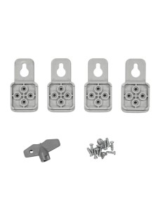 Пластиковый корпус 300х200х130 (ВхШхГ) прозрачная дверь, с монтажной платой, Design Pro Series IP67