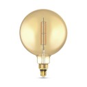 Лампа Gauss Filament G200 6W 890lm 2700К Е27 golden straight LED 1/6