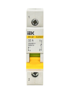 KARAT Выключатель нагрузки (мини-рубильник) ВН-32 1P 32А IEK
