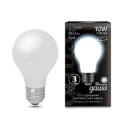 Лампа Gauss Filament А60 10W 860lm 4100К Е27 milky LED 1/10/40