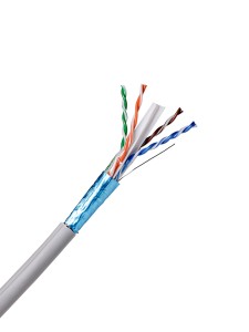 ITK Витая пара F/UTP кат.6 4х2х23AWG LSZH нг(А)-HF серый (305м) РФ/Т