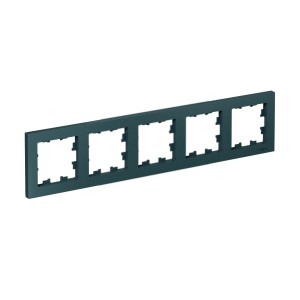 ATLASDESIGN 5-постовая РАМКА, универсальная, ИЗУМРУД