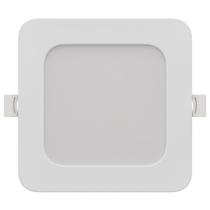 06-167 Панель светодиодная встраиваемая, 3 ССT, 15Вт, 230В/50Гц, 1200лм, 3000-4000-6500К, IP44, 145х145х26мм, квадрат, белый, посадочное отверстие Ø 120-135мм