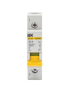 KARAT Выключатель нагрузки (мини-рубильник) ВН-32 1P 20А IEK