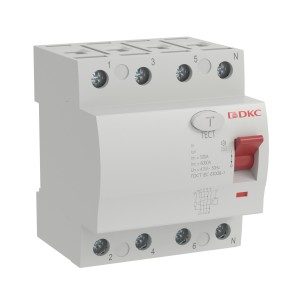 Устройство защитного отключения YON макс (YON max) типа MDL100, 4 полюса, 10mA, 25А, тип A DKC