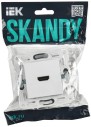 SKANDY Розетка HDMI SK-H01W арктический белый IEK