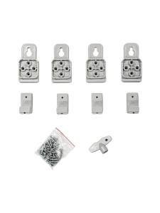 Пластиковый корпус 800х600х260 (ВхШхГ) серая дверь, с монтажной платой, IP65, IK08