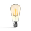 Лампа светодиодная Black Filament ST64 E27 6Вт 2400К Golden LOFT Gauss 102802006