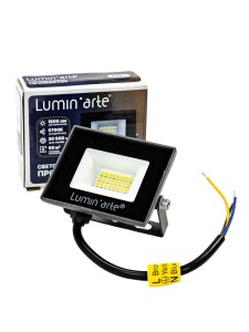 Светодиодный прожектор LUMIN'ARTE LFL-20W/06 20Вт 5700К IP65 1600лм серый корпус 94х65х25 1/80