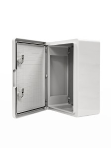 ПАНЕЛЬ ABS С ПЛАСТИКОВОЙ НЕПРОЗРАЧНОЙ КРЫШКОЙ 30X40X17