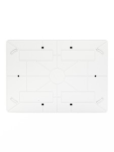 Щиток 12 мод настенный FRAME, белый, с белой дверцей, с 2 шинами PEN на6 и 8 отв. DKC