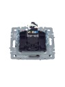 BRITE Розетка компьютерная RJ45 кат.5E РК10-БрС сталь IEK