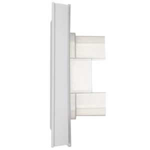 BRITE Рамка 1-местная IP44 РУ-1-БрАБ-44 арктический белый IEK