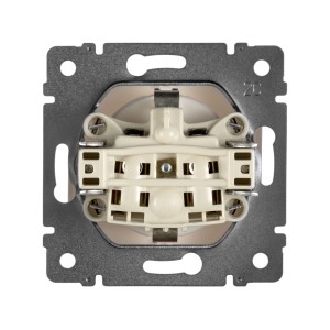 Valena - Розетка 2P+E нем. стд. белая