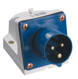 Вилка стационарная ССИ-513 2P+PE 16А 200-250В IP44 IEK