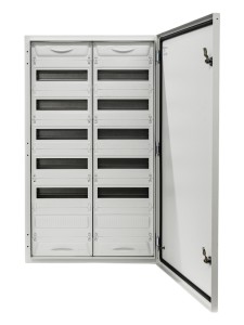 TITAN 5 Корпус металлический ЩРн-144 (2х72) 960х570х140мм IP54 белый (одна дверь) IEK