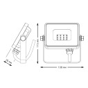 Прожектор Gauss Qplus 10W 1100lm 6500K 200-240V IP65 черный LED 1/20