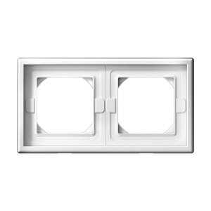 ARTGALLERY 2-постовая РАМКА IP44, БЕЛЫЙ