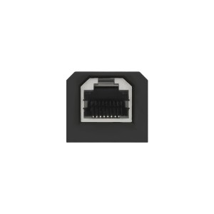Розетка сменная модульная RJ-45 Кат. 5e UTP, для блока OR-GM-9015/B, черный