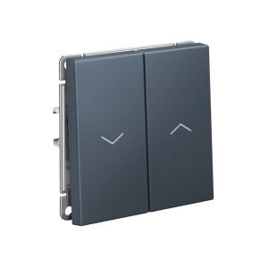 ARTGALLERY 2-клавишный ВЫКЛЮЧАТЕЛЬ ДЛЯ ЖАЛЮЗИ, 2х сх.4, 10А, механизм, быстрозажим. клем., ГРИФЕЛЬ