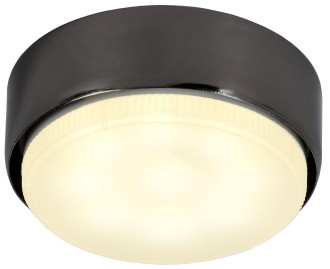 LIGHTING Светильник 4113 накладной под лампу GX53 черный IEK