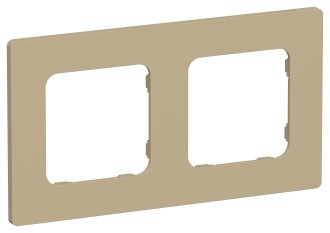 FLITE Рамка 2-местная РУ-2-К-ФлХ хаки IEK